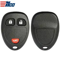ILCO Keyless Remote Key Shell for 2007-2017 GM 3 Button SHELL-GM-RKE3B2