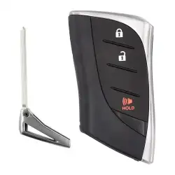 Smart Remote Key Shell for Lexus 3 Button With Trunk