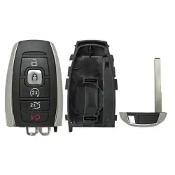 Smart Remote Key Shell for Lincoln 5 Button Sedan M3N-A2C940780