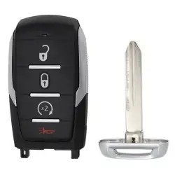 Smart Remote Key Shell for RAM 1500 4 Button Remote Start FCCID: OHT-4882056