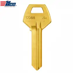 ILCO CO88-BR Corbin Russwin Key Blank – Brass, 6-Pin