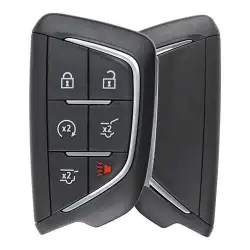 Smart Remote Key Shell for Cadillac Escalade 6 Button YG0G21TB2