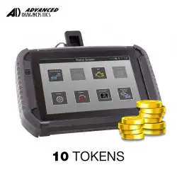 Advanced Diagnostics Pack of 10 Tokens for Smart Pro Key Programmer