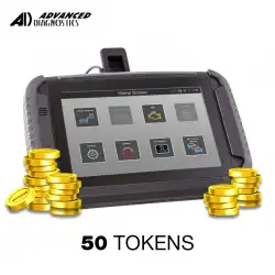 Advanced Diagnostics Pack of 50 Tokens for Smart Pro Key Programmer