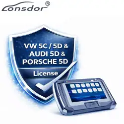 Lonsdor VW 5C/5D, Audi 5D & Porsche 5D License