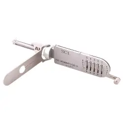 AKK SC1 5Pin Schlage Anti Glare 2-in-1 Pick & Decoder Residential