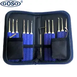 GOSO 12 Pcs Barrel Unlocking Lock Pick Set