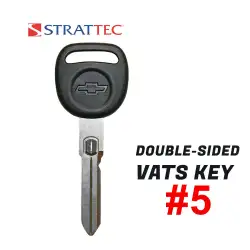 Chevrolet Corvette Double Sided VATS Key Strattec 598515 #5