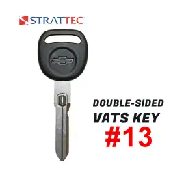 Chevrolet Corvette Double Sided VATS Key Strattec 598523 #13