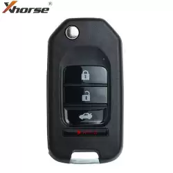 Xhorse Wire Flip Remote Honda Style 3+1 Buttons XKHO01EN