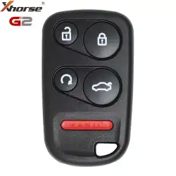 Xhorse Wire Remote 2nd Generation Honda Style 4 Button XKHO23EN (New Version of XKHO03EN)