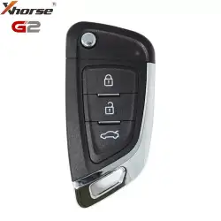 Xhorse universal Flip Wire Remote Key 2nd Generation Knife Style 3 Button XKKF06EN (New Version of XKKF03EN)
