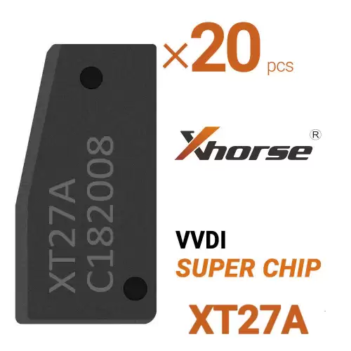 SET of 20 Xhorse Transponder Chip XT27A VVDI2 / VVDI Key Tool Max Mini