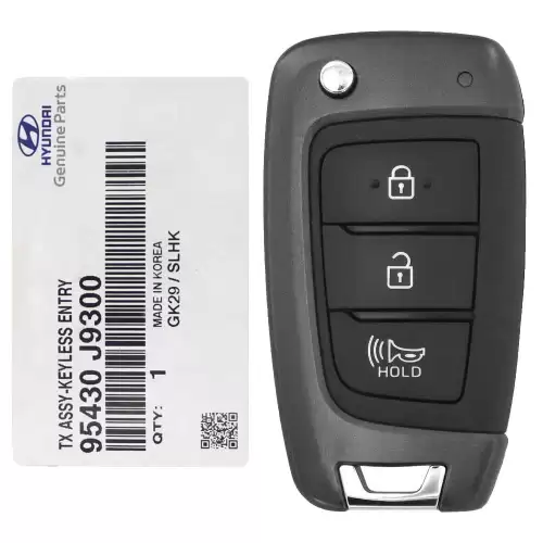 sceneⅡ ASKA OEM 2021-2022 HYUNDAI KONA FLIP KEYLESS REMOTE FOB 2AV76