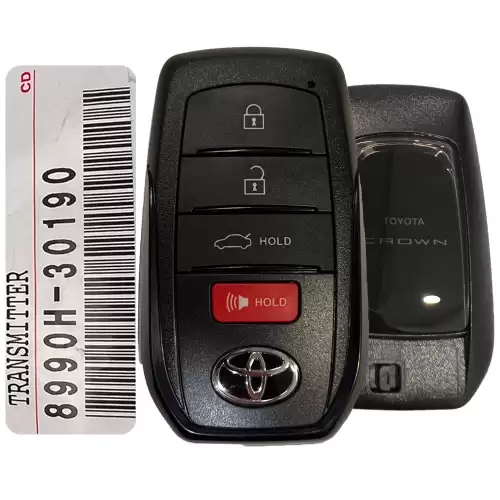 Toyota Crown Proximity Remote Key 8990H-30190 HYQ14FBX 4 Button