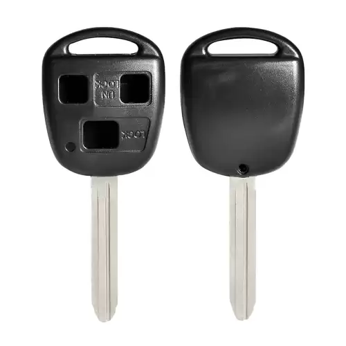 2x High Quality Remote Key Shell For Toyota Scion – 4 Button, TOY43 Blade