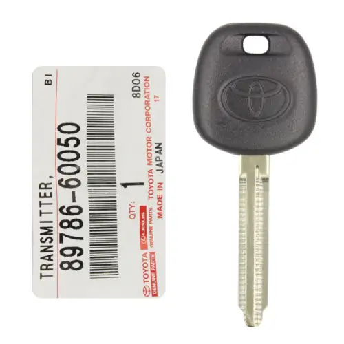 ひかり Transponder Key OEM for Toyota 89786-60050 witH Chip 4C