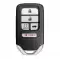 Autel MAXIIM iKey Universal Smart Proximity Key Premium Type for Honda IKEYHD5TPR 5 Button Compatible with KM100 thumb