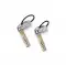 Genuine Hyundai 81905-S2110 door lock cylinder and key set for 2021-2023 Santa Fe. Includes 2 insert key blades. Wholesale OEM, ships from stock. thumb