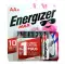 Energizer Alkaline Batteries AA Rechargeable 4 Batteries Each Card-0 thumb