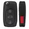 Flip Remote Key for Audi 4D0837231M MYT8Z0837231-0 thumb