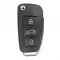 Flip Remote Key for Audi IYZ 3314 4F0837220 3 Button-0 thumb