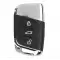 Autel iKey Universal Smart Key Volkswagen Premium Style 3 Button IKEYVW3T-0 thumb