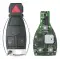 CG MB FBS3 Keyless Go Key 315/433Mhz with 4 Button Shell For W204 W207 W212 W164 W166 W216 W221 W251 After Year 2010-0 thumb