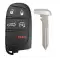 Smart Remote Key For 2015-2021 Chrysler Dodge 68155687AB M3M-40821302-0 thumb