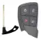 Smart Remote Key for Chevrolet Tahoe, Suburban 13541561 YG0G21TB2 4 button-0 thumb