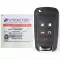 Stattec 5912545 Keyless Flip Remote for Chevrolet 5 Button thumb