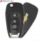 Chevrolet Cruez Flip Remote Key Strattec 5933402 4 Button LXP-T004-0 thumb