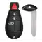 Fobik Remote Key For Dodge Dart M3N32297100 56046771AA 4 Button-0 thumb