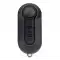 Flip Remote Key for Fiat, Dodge RAM LTQF12AM433TX Delphi BCM 3 Button-0 thumb
