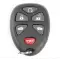 Keyless Remote Key For 2005-2011 GM 15114376 KOBGT04A-0 thumb