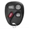 Keyless Remote Key For GM 25628814, 25668603, 25678792 KOBUT1BT-0 thumb