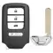 Smart Remote Key for 2018-2021 Honda Accord 72147-TVA-A11 CWTWB1G0090-0 thumb
