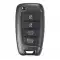 Flip Remote Key for Hyundai Accent 95430-J0700 NYOSYEC4TX1707 4 Button-0 thumb