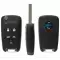 Chevrolet Flip Remote Key 13504199 OHT01060512 ILCO LookAlike thumb