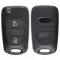 Kia Sportage Flip Remote Key 95430-3W701 NYOSEKSAM11ATX ILCO LookAlike thumb