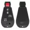 Jeep Fobik Remote Key 68066849AA IYZ-C01C ILCO LookAlike thumb