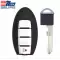 2007-2015 Smart Remote Key for Nissan Infiniti 285E3-JA05A KR55WK48903 ILCO LookAlike-0 thumb