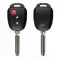 Toyota Prius C Remote Head Key HYQ12BDM 89070-52F60 ILCO LookAlike thumb