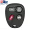 2001-2005 Keyless Entry Remote Key for GM 25695954 KOBLEAR1XT ILCO LookAlike-0 thumb
