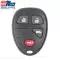 2005-2007 Keyless Entry Remote for GM 15100812 KOBGT04A ILCO LookAlike-0 thumb