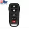 2004-2010 Keyless Entry Remote for Nissan Quest KBRASTU51 ILCO LookAlike-0 thumb