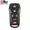 2004-2010 Keyless Entry Remote for Nissan Quest 28268-5Z200 KBRASTU51 ILCO LookAlike-0 thumb