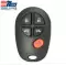 2004-2017 Keyless Entry Remote Key for Toyota 89742-AE030 GQ43VT20T ILCO LookAlike-0 thumb