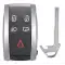 Smart Remote Key for Jaguar 6W83-15K601 KR55WK49244-0 thumb