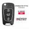 KEYDIY Flip Hyundai Kia Remote Style 3 Buttons B04 - CR-KDY-B04  p-2 thumb